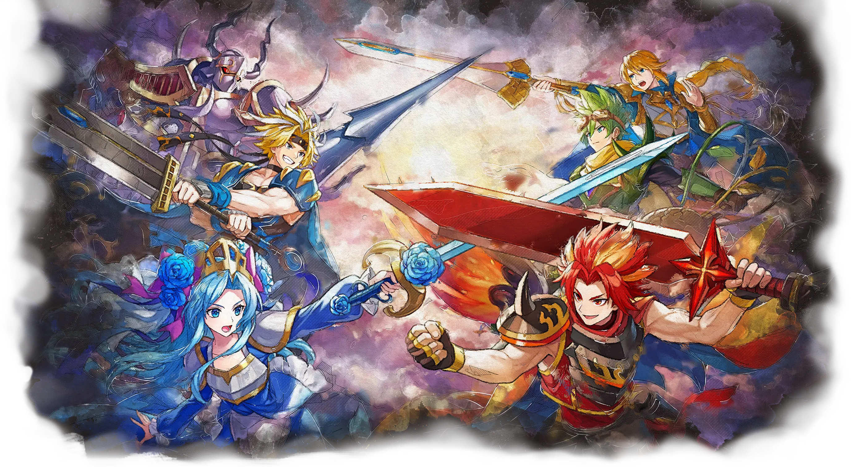 Brave Frontier Versus keyvisual